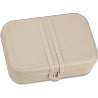 Koziol - Pascal L Lunchbox mit Trennsteg, nature desert sand von Koziol