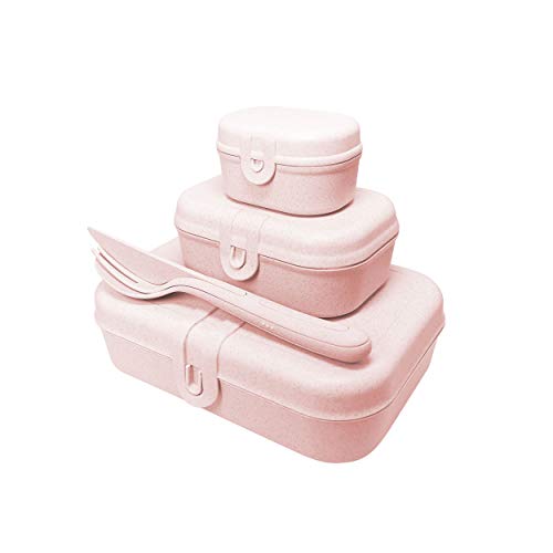 Koziol Pascal Ready Organic Lunchbox-Set + Besteck-Set von Koziol