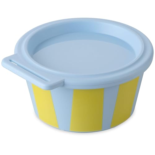Koziol Schale mit Deckel NORA BOX 250 ml STRIPES sweet blue Koziol Schale mit Deckel NORA BOX 250 ml STRIPES sweet blue von Koziol