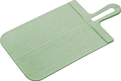 SNAP L Schneidebrett nature leaf green von Koziol