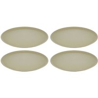 Koziol Speiseteller 4er- Set CONNECT PLATE, Kunststoff von Koziol