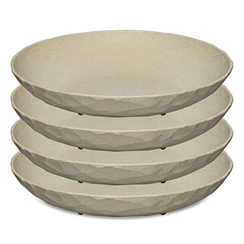 Koziol Suppenteller, 220 mm, 220 mm, 4 Stück, 5006700, Natur Desert Sand von Koziol