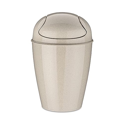 koziol DEL S Schwingdeckeleimer 5l RECYCLED DESERT SAND von Koziol