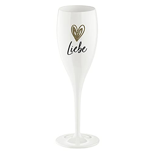 koziol Sprücheglas CHEERS NO. 1 LIEBE Superglas 100ml mit Druck von Koziol