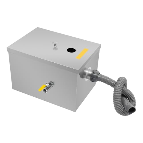 Fettabscheider Abwasser-Öl-Wasser-Abscheider Edelstahl Gewerblicher Fettabscheider unter der Spüle Küche Abwasser Ölabscheider Fettseparator für Küche Hotel Café Fettabscheider Abwasser-Öl-Wasser-Abscheider Edelstahl Gewerblicher Fettabscheider unter der Spüle Küche Abwasser Ölabscheider Fettseparator für Küche Hotel Café von Kozivmo