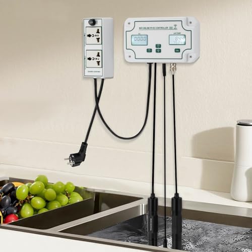 Professionelle 3 in 1 pH/EC/Temp, Meter Wasser Detektor mit LCD-Anzeige, Multi-Parameter, Tri-Meter Multi-Funktions Multiparameter Water Quality Tester von Kozivmo