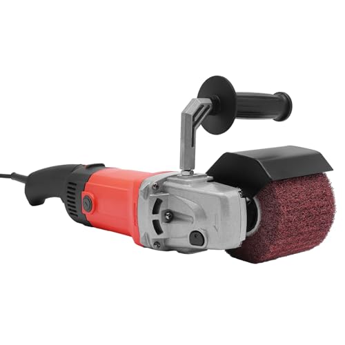 Schleifmaschine Bürstmaschine Poliermaschine Winkelschleifer Bürstenschleifer 1580W Satiniermaschine Für geölte Metall- oder Steinoberflächen und zum Entfernen von Grau aus Holz von Kozivmo