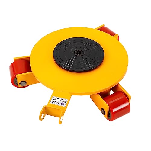 Transportrolle Schwerlast Maschinen Mover Dolly 2 Tonnen Panzerrollen Skate Roller bewegt 360° Rotation 4400lbs von Kozivmo