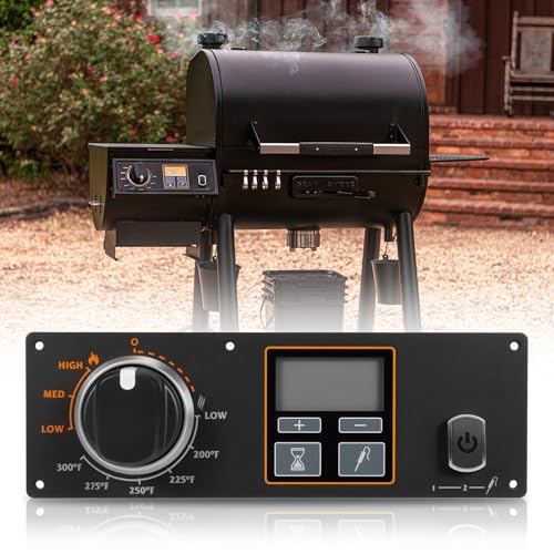 Kozlira Bedienfeld passend für Oklahoma Joe's Gen 1 (16801–05A) Holzpellet-Grills Rider 1200 – Steuerplatine, digitaler Thermostat-Controller für OKJ Pelletgrill und Smoker von Kozlira