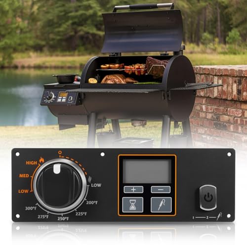Kozlira Bedienfeld passend für Oklahoma Joe's Gen 1 (16801–05A) Holzpellet-Grills Rider 900 – Steuerplatine, digitaler Thermostatregler für OKJ Pelletgrill und Smoker von Kozlira
