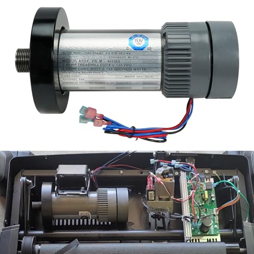 Kozlira Laufband DC Antriebsmotor mit Schwungrad, 2,80 PS 130V DC 1939W Ersatz für NordicTrack & ProForm - Kompatibel mit 314571, M-405565, 362190, 356334, 405618, 349568, C3364B4370M Kozlira Laufband DC Antriebsmotor mit Schwungrad, 2,80 PS 130V DC 1939W Ersatz für NordicTrack & ProForm - Kompatibel mit 314571, M-405565, 362190, 356334, 405618, 349568, C3364B4370M von Kozlira