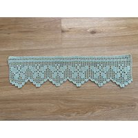 Gehäkelte Gardine „ Schmetterlinge von Krabbelpuschenfee