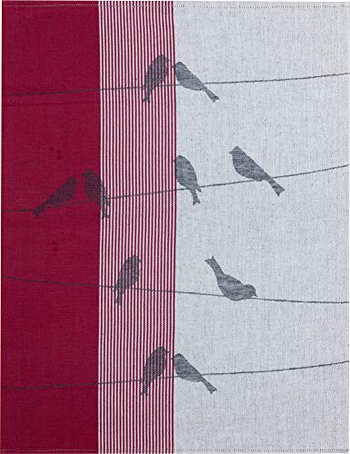 Jacquard Geschirr- Küchentuch, KRACHT, Halbleinen, Cappuccino, blau, Format 50x70cm Jacquard Geschirr- Küchentuch, KRACHT, Halbleinen, Cappuccino, blau, Format 50x70cm von Kracht seit 1810