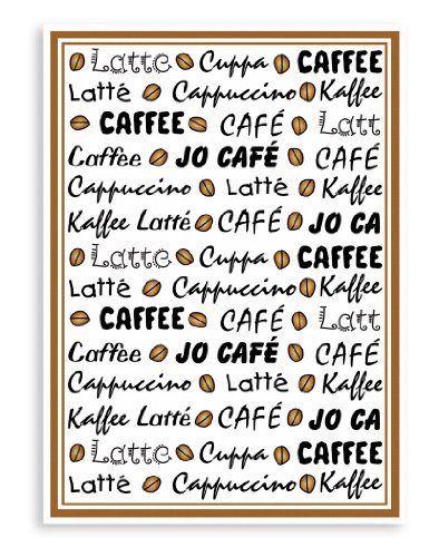 KRACHT, Geschirrtuch Baumwolle, Kaffee Latté, 45x70cm KRACHT, Geschirrtuch Baumwolle, Kaffee Latté, 45x70cm von Kracht seit 1810