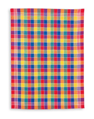 KRACHT, Halbleinen Geschirrtuch Trockenperle vollbunt bunt, 50x70 von Kracht seit 1810