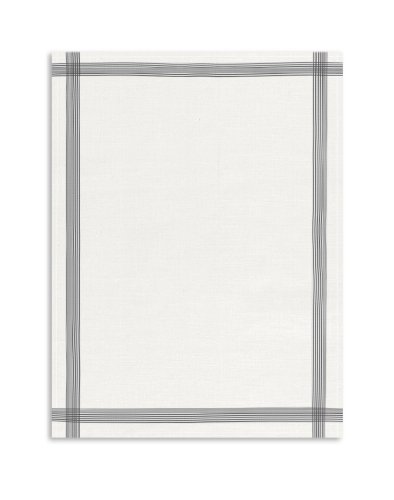 KRACHT, Leinen Geschirrtuch,Gläsertuch, 60x80cm (anthrazit) von Kracht seit 1810