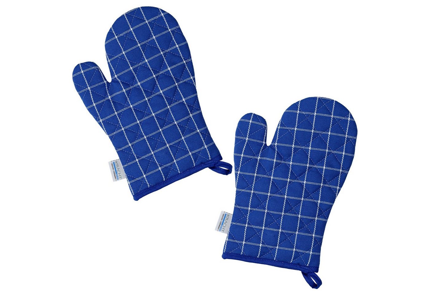 Kracht Topfhandschuhe Trockenperle, (Set, 2-tlg., 2-teilig), 2er Set Ofenhandschuhe, wattiert, ca. 20x30 cm von Kracht