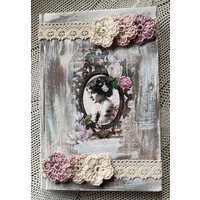 Handgefertigtes Shabby Vintage Look Deko Buch Nostalgie Romantik Upcycling-105 Handgefertigtes Shabby Vintage Look Deko Buch Nostalgie Romantik Upcycling-105 von Kraenzchenfein
