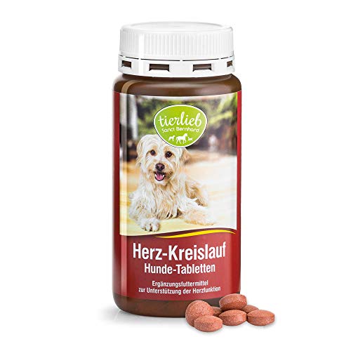 tierlieb Herz-Kreislauf Tabletten | Für Hunde | Mit Carnitin & Taurin | 180 Tabletten tierlieb Herz-Kreislauf Tabletten | Für Hunde | Mit Carnitin & Taurin | 180 Tabletten von Kräuterhaus Sanct Bernhard