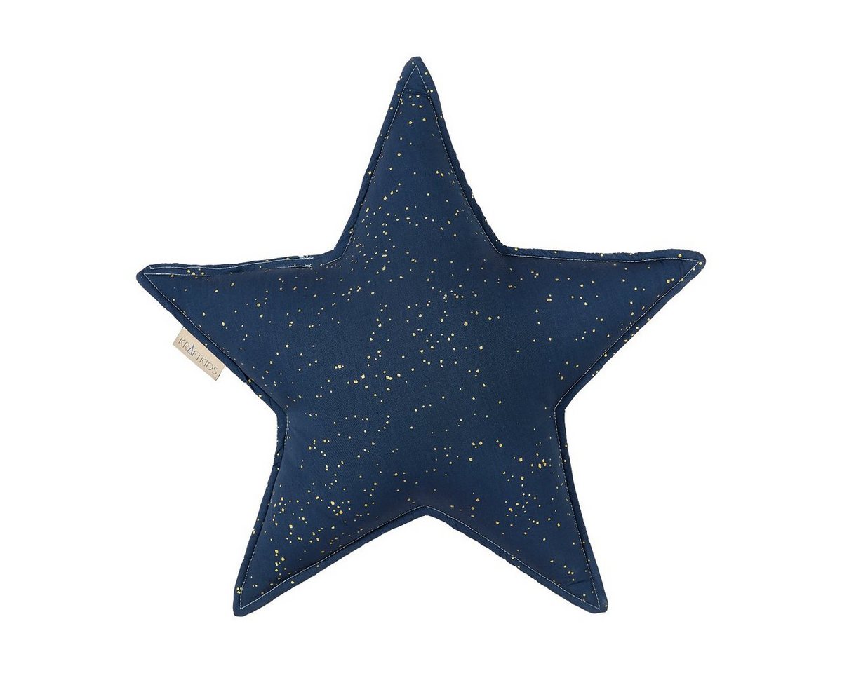 KraftKids Babykissen Sternenhimmel, 100% Baumwolle, hochwärtiger Stoff, Rand doppelt vernäht von KraftKids