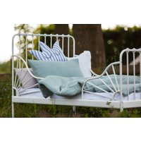 Kraftkids Bettwäscheset Musselin Mint Decke 135 X 100 cm, Kissen 40 60 140 200 80 cm von KraftKidsShop