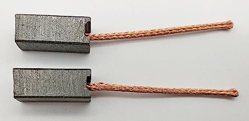 1 Paar Kohlebürsten 8 x 8 x 20 mm PKW/LKW 6, 12, 24V Scheibenwischer, Klima, Lüfter, Pumpe, Wasserpumpe, Fensterheber von Kraftfeld