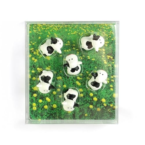 Kraftheld | 6er Set Deko-Magnete Cow | Kuh-Magnete bunt, dekorativ, farbenfroh | Kühlschrankmagnete in Form von Tieren | Magnet-Deko als Geschenk Kraftheld | 6er Set Deko-Magnete Cow | Kuh-Magnete bunt, dekorativ, farbenfroh | Kühlschrankmagnete in Form von Tieren | Magnet-Deko als Geschenk von Kraftheld