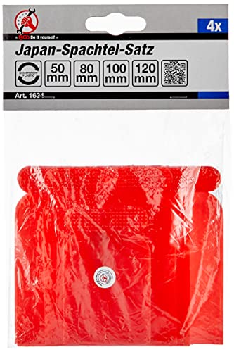 BGS Diy 1634 | Japan-Spachtel-Satz | Kunststoff | 50 / 80 / 100 / 120 mm | 4-tlg. BGS Diy 1634 | Japan-Spachtel-Satz | Kunststoff | 50 / 80 / 100 / 120 mm | 4-tlg. von BGS Do it yourself