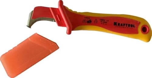 Kraftool Abmantelungsmesser VDE gebogende Schneide Kraftool Abmantelungsmesser VDE gebogende Schneide von Kraftool