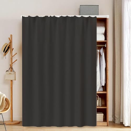 Kraftpaid Staubdichter Schrankvorhang,Staubdichte Badezimmervorhänge,Schranktür Vorhang,staubdicht,Verdunkelungsvorhang,für Kleiderschrank,Badezimmer,Staubdichter Vorhang für Regale,Küchenfenster. Kraftpaid Staubdichter Schrankvorhang,Staubdichte Badezimmervorhänge,Schranktür Vorhang,staubdicht,Verdunkelungsvorhang,für Kleiderschrank,Badezimmer,Staubdichter Vorhang für Regale,Küchenfenster. von Kraftpaid