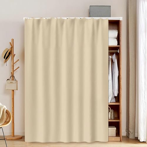 Kraftpaid Staubdichter Schrankvorhang,Staubdichte Badezimmervorhänge,Schranktür Vorhang,staubdicht,Verdunkelungsvorhang,für Kleiderschrank,Badezimmer,Staubdichter Vorhang für Regale,Küchenfenster. Kraftpaid Staubdichter Schrankvorhang,Staubdichte Badezimmervorhänge,Schranktür Vorhang,staubdicht,Verdunkelungsvorhang,für Kleiderschrank,Badezimmer,Staubdichter Vorhang für Regale,Küchenfenster. von Kraftpaid