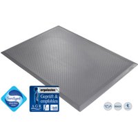 Kraiburg ergonomische Arbeitsplatzmatte Ergolastec Clean Diamond für Lebensmittelbereiche Länge 2592 mm 4 Matten von Kraiburg