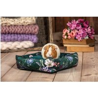 Bett/Couch Mit Abnehmbarem Kissen - Meerschweinchenbett, Chinchillabett, Igelbett, Kaninchenbett Und Rattenbett von KrainaTuptusia
