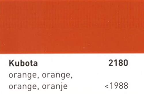 Kramp Kubota Lack Orange 2180 nach Baujahr 1998 Kunstharz Landmaschinenlack 1L von Kramp
