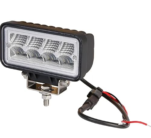 Kramp LED Arbeitsscheinwerfer 12W 1136lm Flutlicht rechteckig LA10095 von Kramp