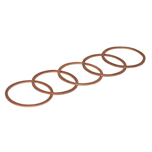 Kupfer Dichtringe 5x10x1 mm Packung mit 25 Stück KRAMP von Kramp