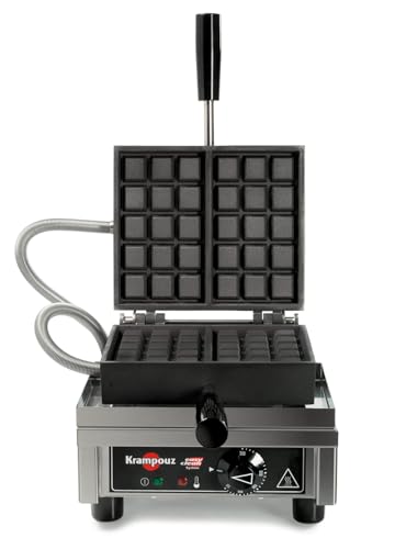 Krumpouz Waffeleisen, einfach, 220 V (3 x 5 Brüssel) von Krampouz