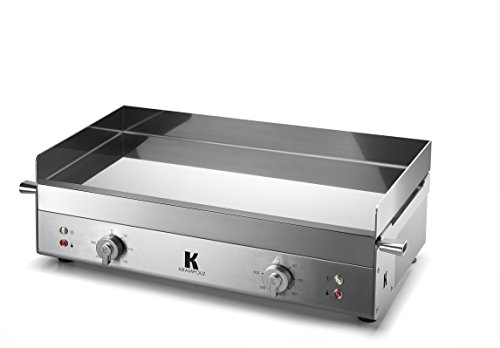 Krampouz elektrische grillplatte edelstahl 2x1800w 65x40cm gecih2ao von Krampouz