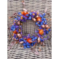 Trockenblumenkranz "Oilily" Türkranz Tischkranz Wandkranz von Kranznaturschon