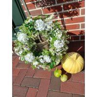 Kunstblumenkranz Türkranz Wandkranz Sale von Kranznaturschon