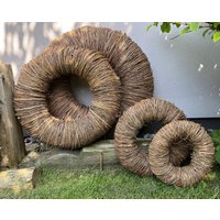 Naturkranz Aus Rebe - in 35 cm, 45 60 cm Und 85 cm∙ Rustikale Deko Für Haus & Garten Naturkranz Aus Rebe - in 35 cm, 45 60 cm Und 85 cm∙ Rustikale Deko Für Haus & Garten von Kranzshopping