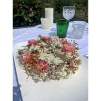 Trockenblumenkranz | Türkranz Trockenblumen Fertig Getrocknet Tischdeko Hochzeit Trockenblumenkranz | Türkranz Trockenblumen Fertig Getrocknet Tischdeko Hochzeit von Kranzshopping