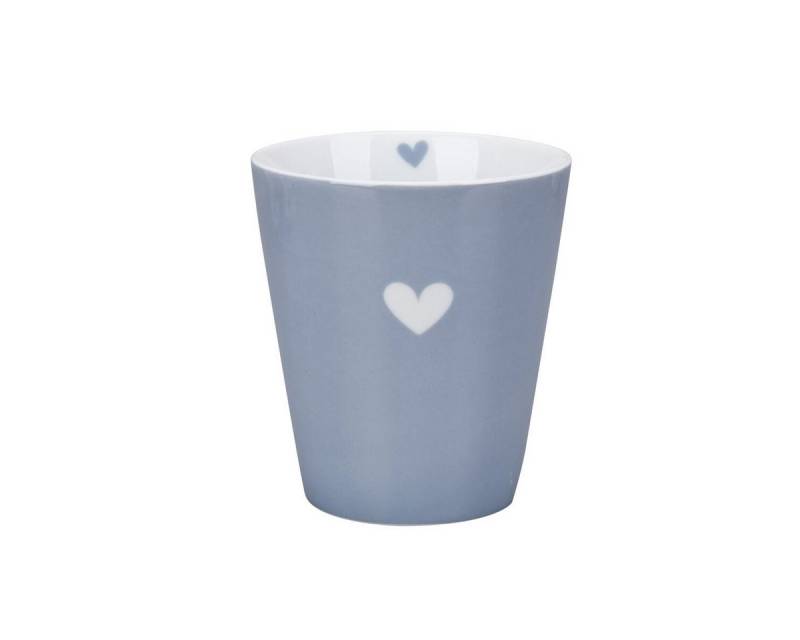 Krasilnikoff Becher Happy Mug Colourful Heart, Porzellan von Krasilnikoff