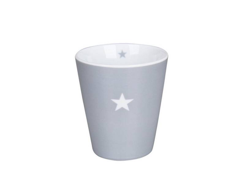 Krasilnikoff Becher Happy Mug Colourful Star, Porzellan von Krasilnikoff