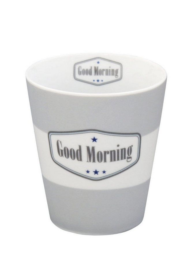 Krasilnikoff Becher Happy Mug Good Morning, Porzellan Krasilnikoff Becher Happy Mug Good Morning, Porzellan von Krasilnikoff