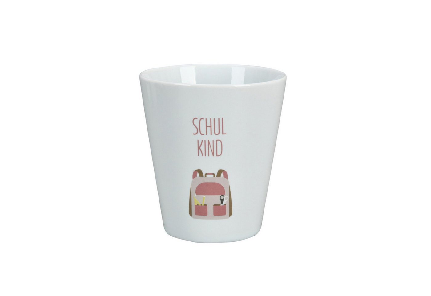Krasilnikoff Becher Happy Mug Schulkind, Porzellan Krasilnikoff Becher Happy Mug Schulkind, Porzellan von Krasilnikoff