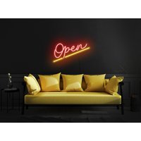 Open Neon Sign, Led Light Up Light, Business Business Shop Cafe Sign von KrasnoStore