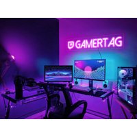 Personalisierte Leuchtreklame Neon Leuchtreklame, Benutzerdefiniertes Gamer Tag Zeichen, Benutzername Led-Schild, Gamertag Neonschild Gamer von KrasnoStore