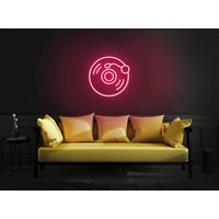 Vinyl-Schallplatte Neonzeichen, Vinyl-Platte Led-Schild, Wanddekor, Neon Schild Schlafzimmer, Led-Neonschild, Neonlichtschild Für Die Wand von KrasnoStore