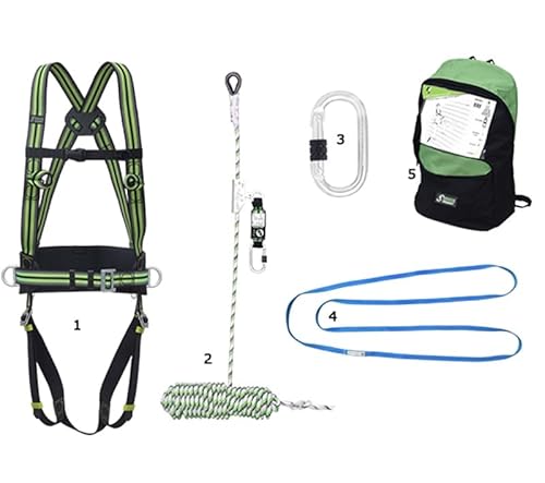 Kratos Safety Dach-Set, komplettes Absturzsicherung-Set, Fallschutz-Set Kratos Safety Dach-Set, komplettes Absturzsicherung-Set, Fallschutz-Set von Kratos
